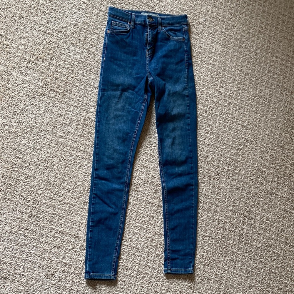 Topshop Jamie size 25 skinny stretch jeans